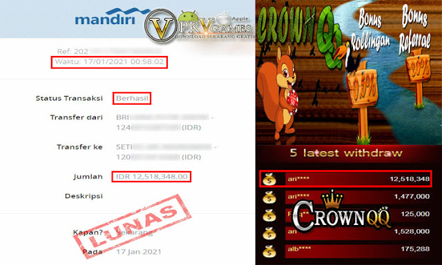 CrownQQ Agen DominoQQ BandarQ dan Domino99 Online Terbesar