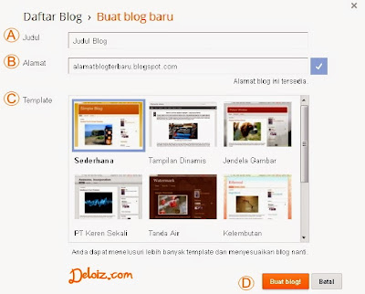  cara membuat blog