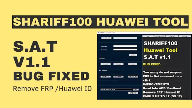 SHARIFF100 Huawei Tool S.A.T v1.1