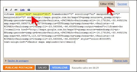 código frame