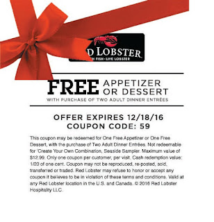 Free Printable Red Lobster Coupons