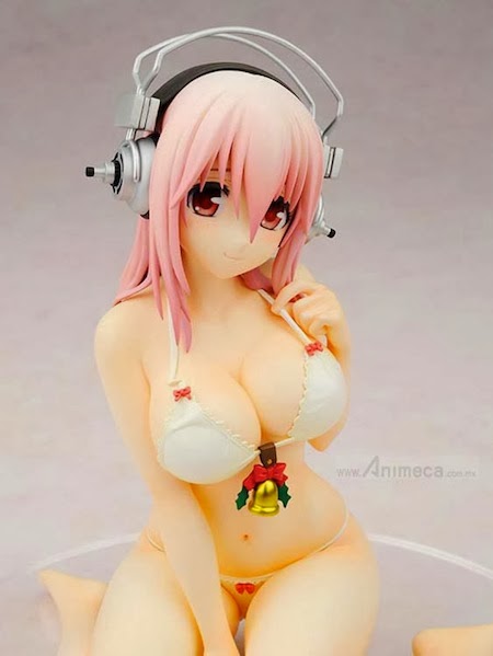 FIGURA SUPER SONICO Swimsuit Santa Ver. NITRO SUPER SONIC