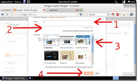 cara membuat blog 4