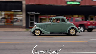 Draggin Douglas Antique Green Ford