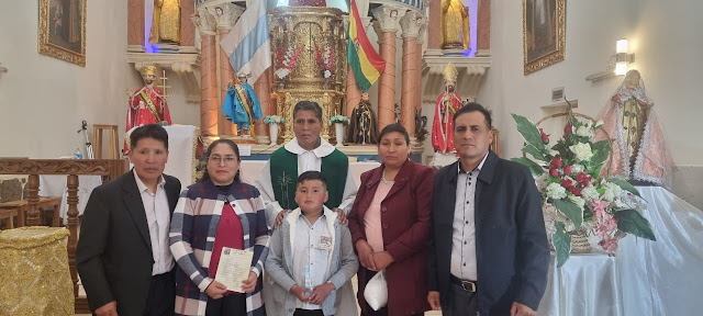 Fest der Jungfrau von Guadalupe in Uluchi Bolivien