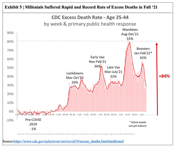 EXCESS MORTALITY: Over 2400 Americans are DYING each day following vaccine mandates… Ed Dowd unveils alarming, evidence-based dat