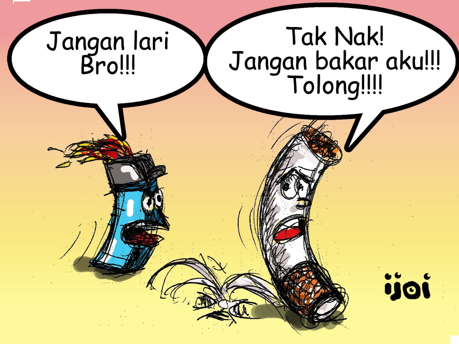 Gambar Dan Kata Kata Lucu Tentang Rokok Stok Gambar Lucu