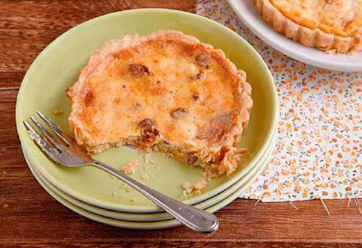 Chorizo and kesong puti quiches