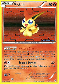 Victini #14/101 Pokemon Card Noble Victories Set