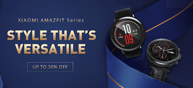 Promoção da Série Amazfit da Xiaomi