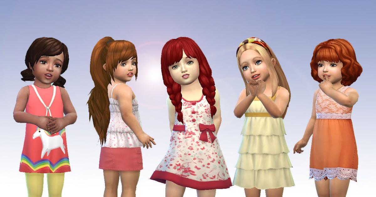 Toddlers Hair Pack 6