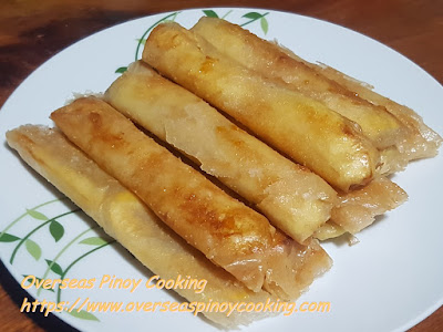 Fried Banana Rolls