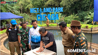 Cegah Banjir, Dansektor 22 Citarum Harum Bersama Wali Kota Bandung Tambah Lagi Wetland Park