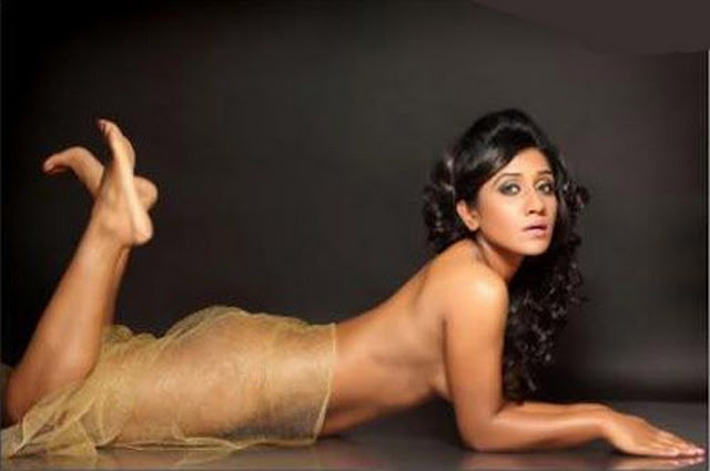 Nisha Yadav topless and transparent clothes