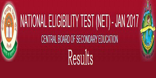 CBSE UGC NET January 2017 Results