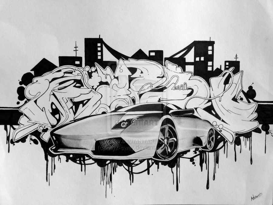 graffiti drawings