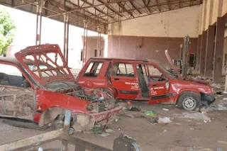 Gov. Darius Ishaku Visited Looted Warehouses, Structures In Jalingo