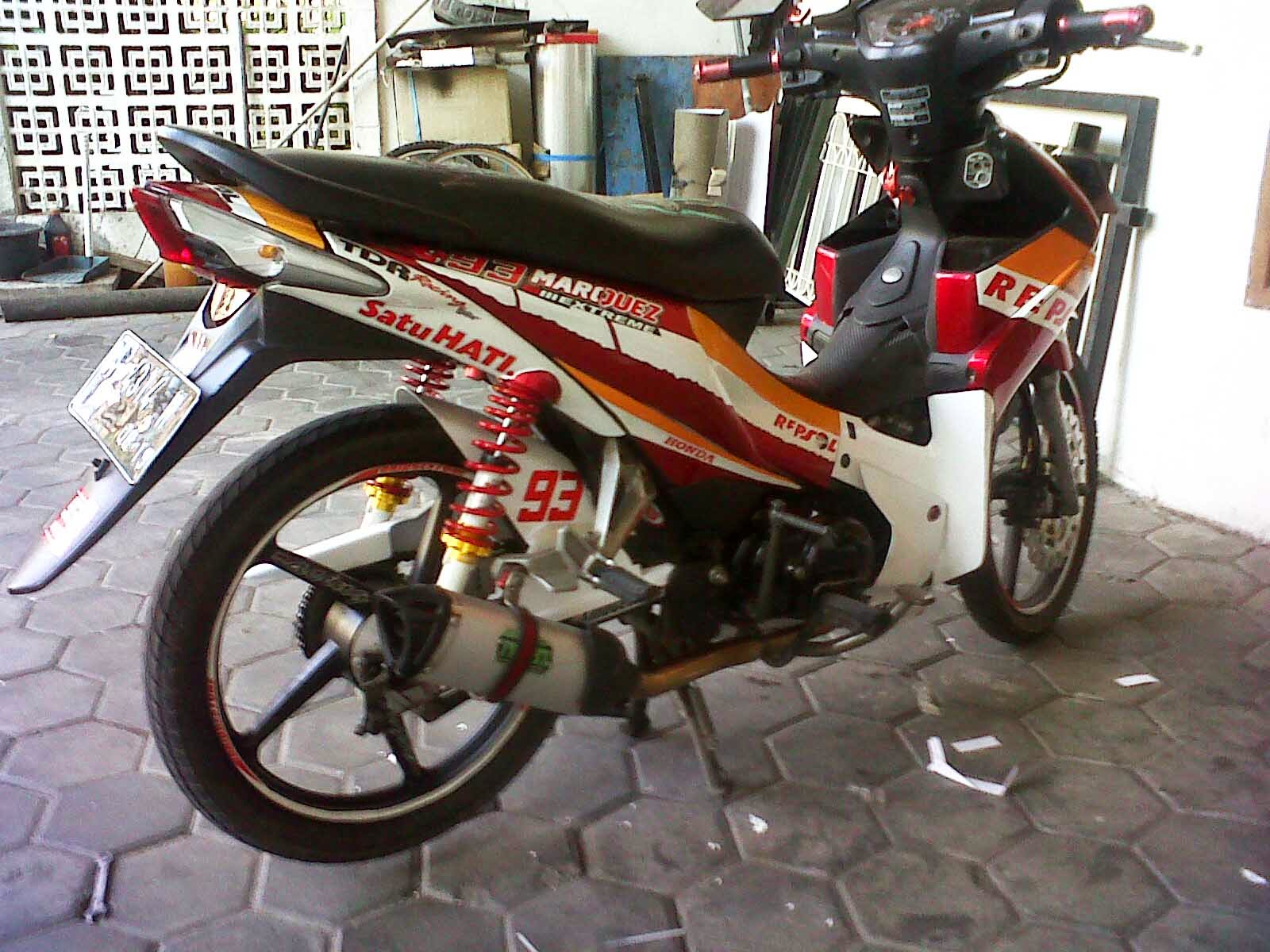 Modifikasi Absolute Revo 110cc