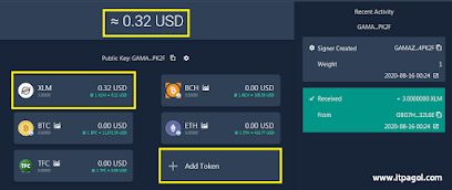 Click Add Token