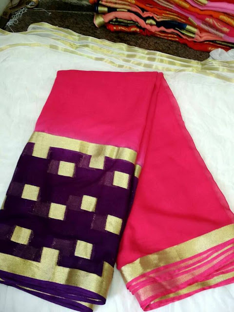 Georgette sarees 