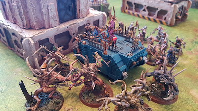 Warhammer battle report - Warhammer 40k - 9th Edition - Thousand Sons vs Death Guard 2000pts - Priority Target