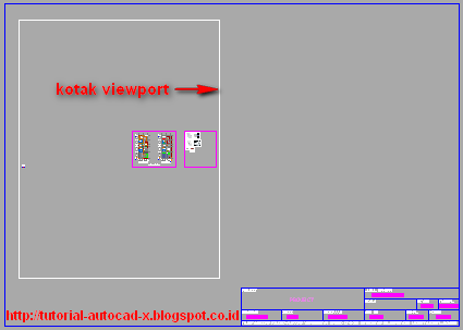 Prinsip Cara  Melakukan Layout Gambar  di  AutoCAD  Tutorial 