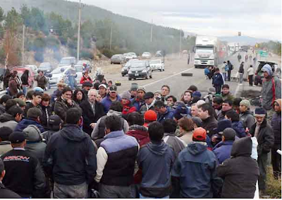 Crece la tensión por el conflicto y el corte de ruta