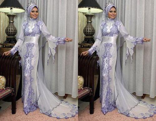  Kebaya  Pengantin Muslim  yang  Sedang Trendi Kumpulan 