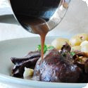 Civet de Lapin à la Française (Rabbit Stew with Red Wine)