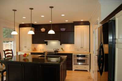 Black Kitchen Cabinets Pictures on This Kitchen Is Beautiful But I Would Have Suggested To The Client