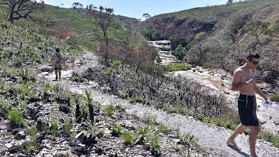 trilha para Cachoeira Cascatinha