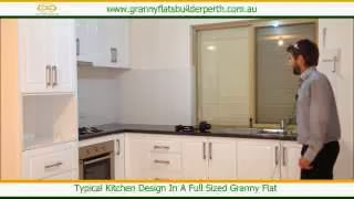 A Typical Kitchen Design In A Full Sized Granny Flat