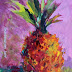 Pineapple Acrylic Painting