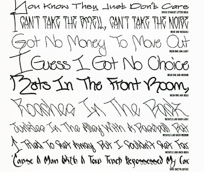 Graffiti Fonts,Fonts Graffiti