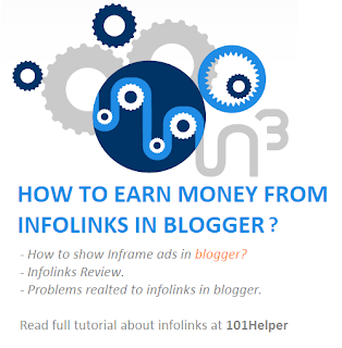 how to earn money from infolinks in blogger