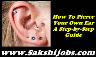 How To Pierce Your Own Ear A Step-by-Step Guide