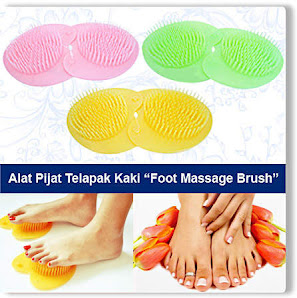 Foot Massage Brush - Sikat & Pijat untuk Telapak Kaki Anda 