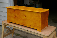 pine blanket chest