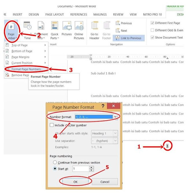 Cara Letak Muka Surat Didalam Excel