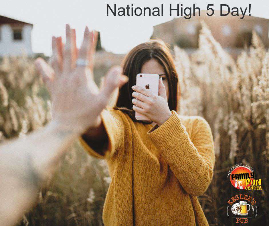 National High Five Day Wishes Awesome Picture