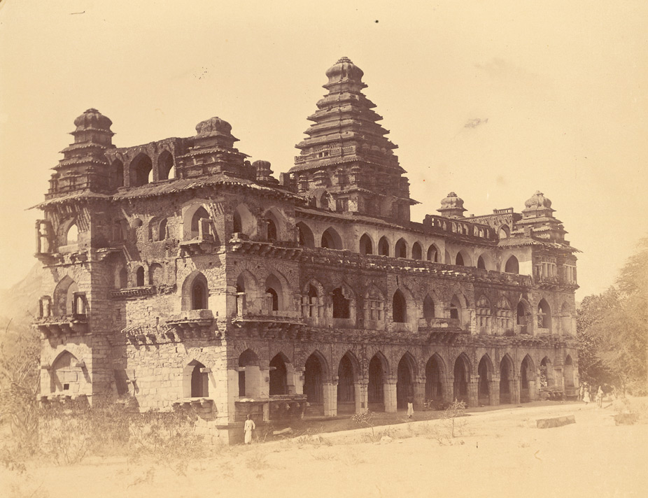 Raja Mahal (Palace), Chandragiri Fort, Tirupati, Andhra Pradesh, India | Rare & Old Vintage Photos (1894)