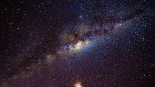 Linda Imagem da Via Láctea