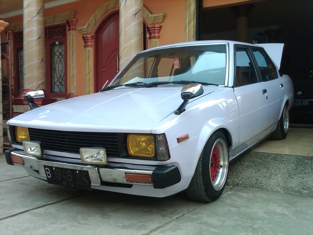  Corolla  DX  Retro  Klasik dan Menawan Mobil Modifikasi 