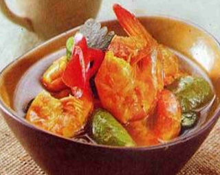 Resep membuat asam-asem udang spesial