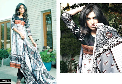  Shariq Riwaj Lawn 2013