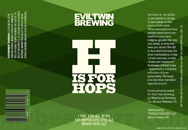 Evil Twin Adding H Is For Hops Gose