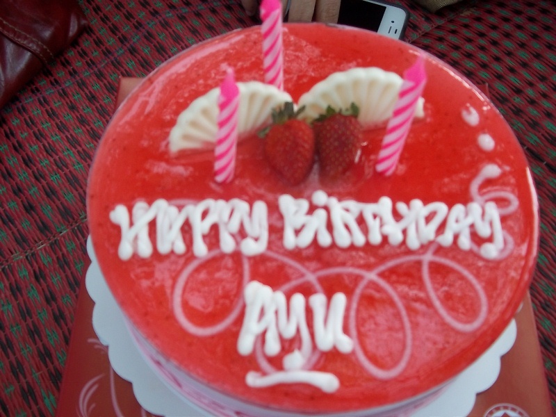 Tarikh Chantek 1.11.11  Happy Birthday Ayu.  Yana Yassin