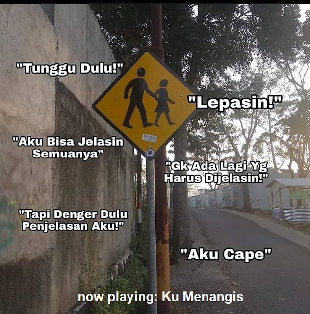 10 Meme Lucu 'Ku Menangis' Ini Bikin Ngakak Sambil Nyanyi