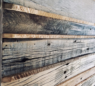 pallet wood on walls