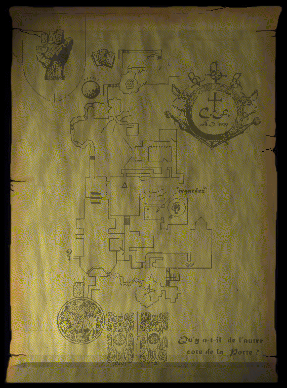 Realms of the Haunting mausoleum map